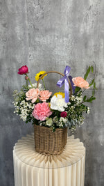 AC-M187 Thank you MOM! Carnation Basket