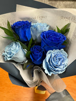 AF- UBC Blue & Yellow Rose Bouquet💛💙