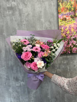 AF-005 Berry Violet Bouquet