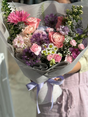 AF-005 Pink & Purple Bouquet