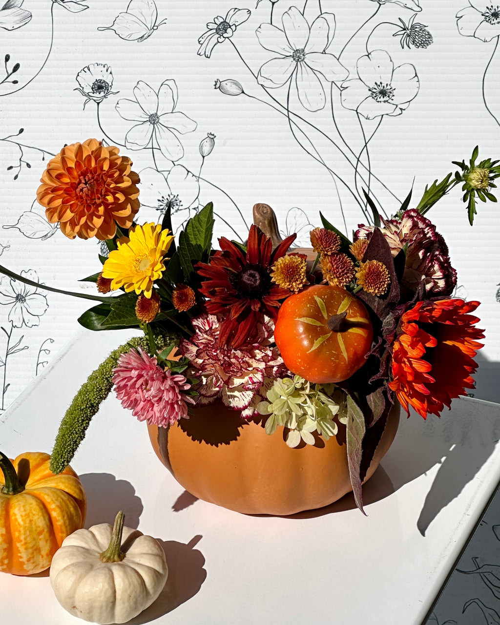 AC-028 Pumpkin Arrangement